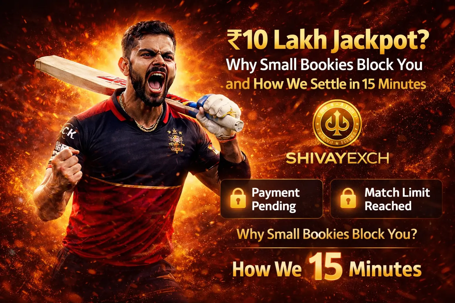 ₹10 Lakh Jackpot With High Limit Cricket ID Provider