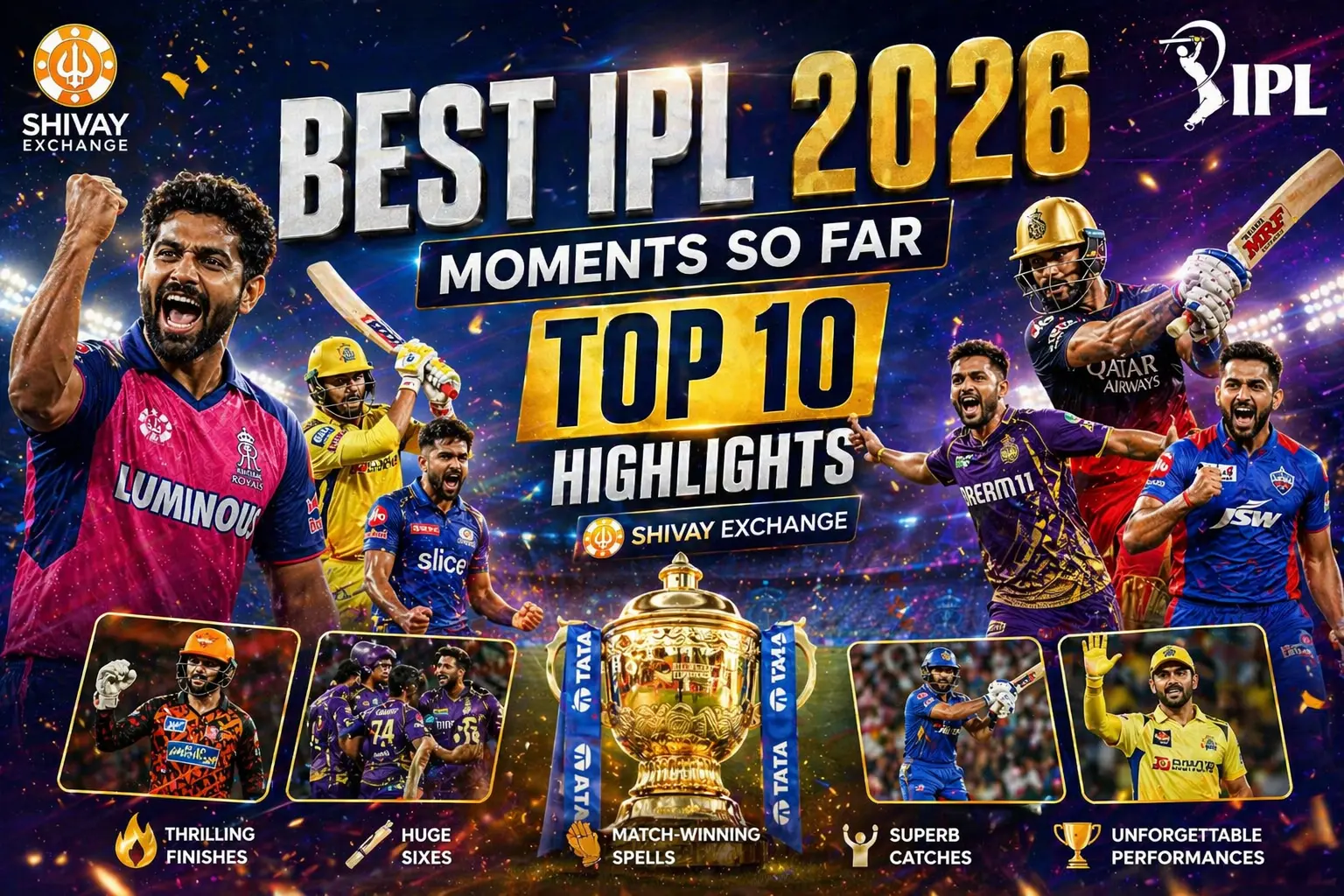 Best IPL 2026 Moments So Far