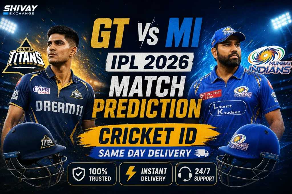 GT vs MI IPL 2026 Match Prediction