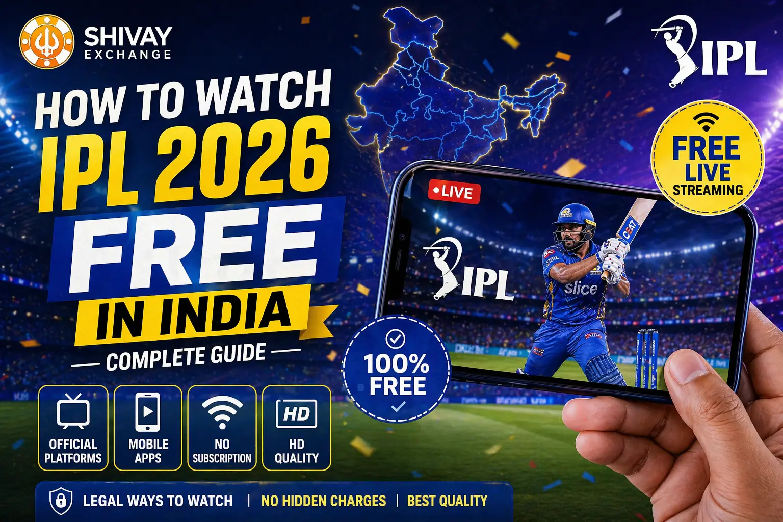 How to Watch IPL 2026 Free in India