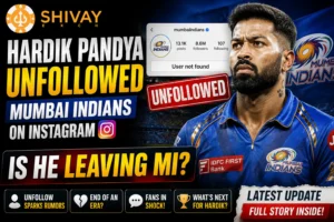 Hardik Pandya Unfollowed Mumbai Indians on Instagram