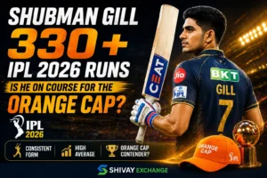 Shubman Gill 330+ IPL 2026 Runs