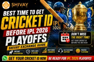 best time to get cricket id before ipl 2026 playoffs