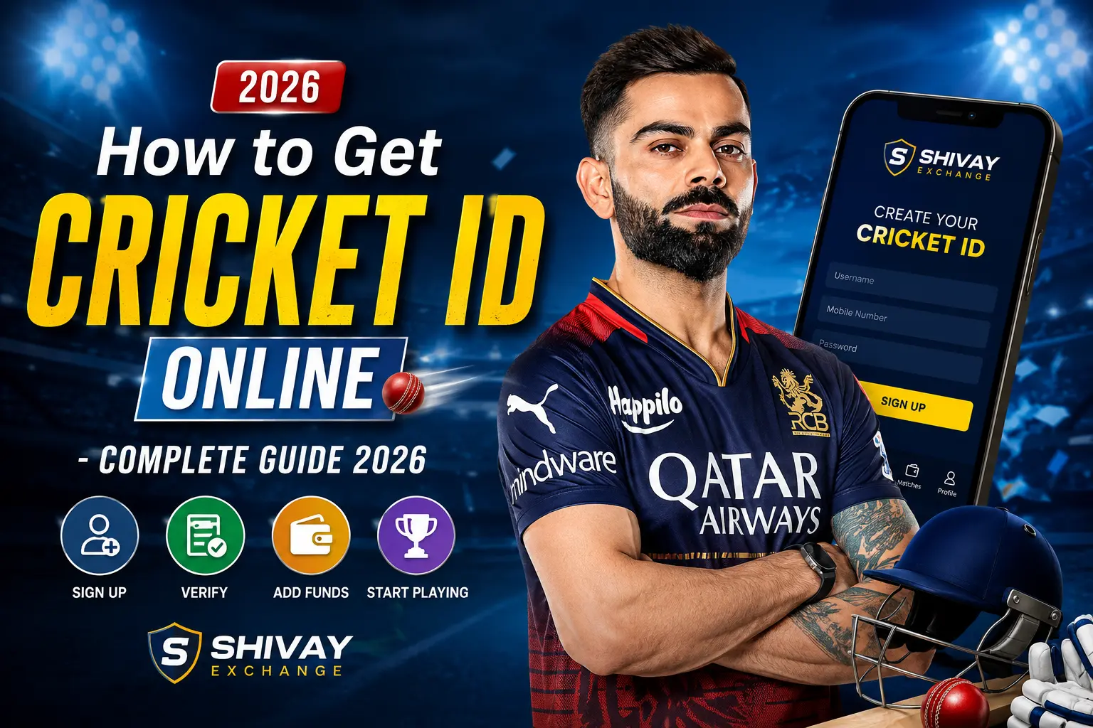 How to Get Cricket ID Online in India 2026